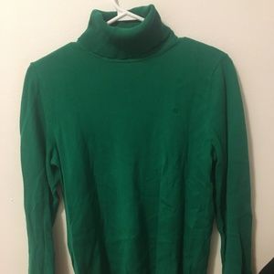 Lauren Ralph Lauren Green Turtleneck Sweater